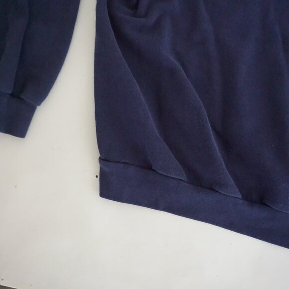 Vintage M&C Sportswear Navy Red Embroidered Puppy Love Crewneck Sweater 2X - Picture 7 of 13